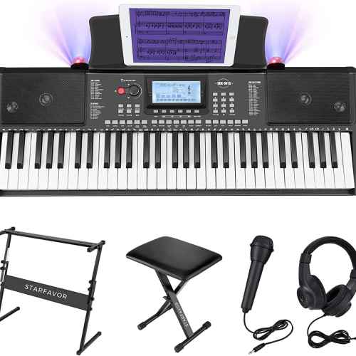 Is the Starfavor 61 Key Electronic Keyboard Piano the Perfect Choice for Beginners?